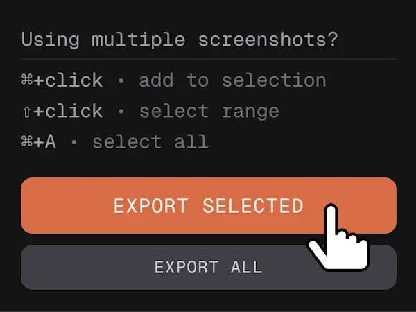 Export your mockup as PNG